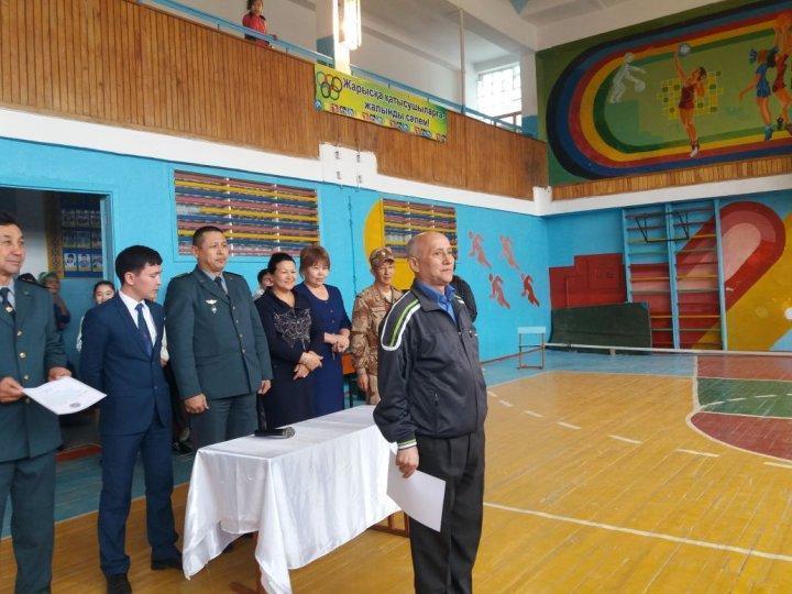 Ұлы Отан соғысындағы Жеңіс күні мерекесі мен Қазақстан Республикасының Қарулы Күштернің 26 жылдығына арналған "Жас Ұлан" әскери-спорттық жарысы