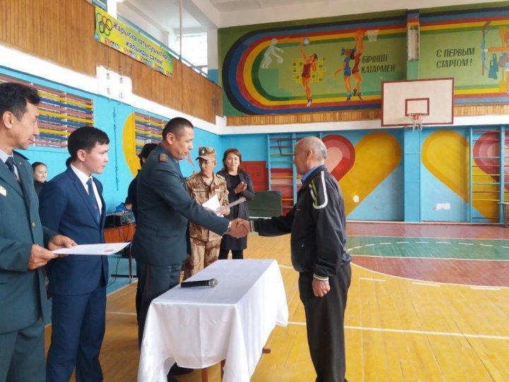 Ұлы Отан соғысындағы Жеңіс күні мерекесі мен Қазақстан Республикасының Қарулы Күштернің 26 жылдығына арналған "Жас Ұлан" әскери-спорттық жарысы