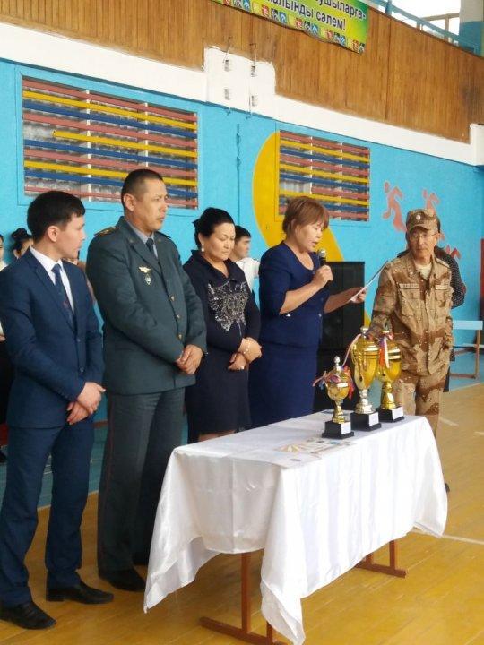 Ұлы Отан соғысындағы Жеңіс күні мерекесі мен Қазақстан Республикасының Қарулы Күштернің 26 жылдығына арналған "Жас Ұлан" әскери-спорттық жарысы