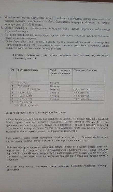 ЫСТЫҚ ТАМАҚ БҰЙРЫҚ